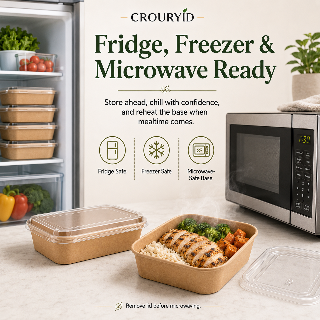 microwave & freezer friendly